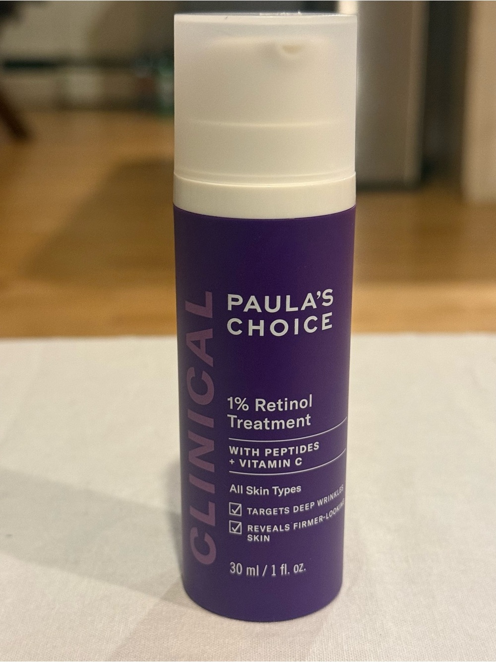 Paula’s Choice Clinical 1% Retinol Treatment Peptides Vitamin C 30 mL / 1 oz